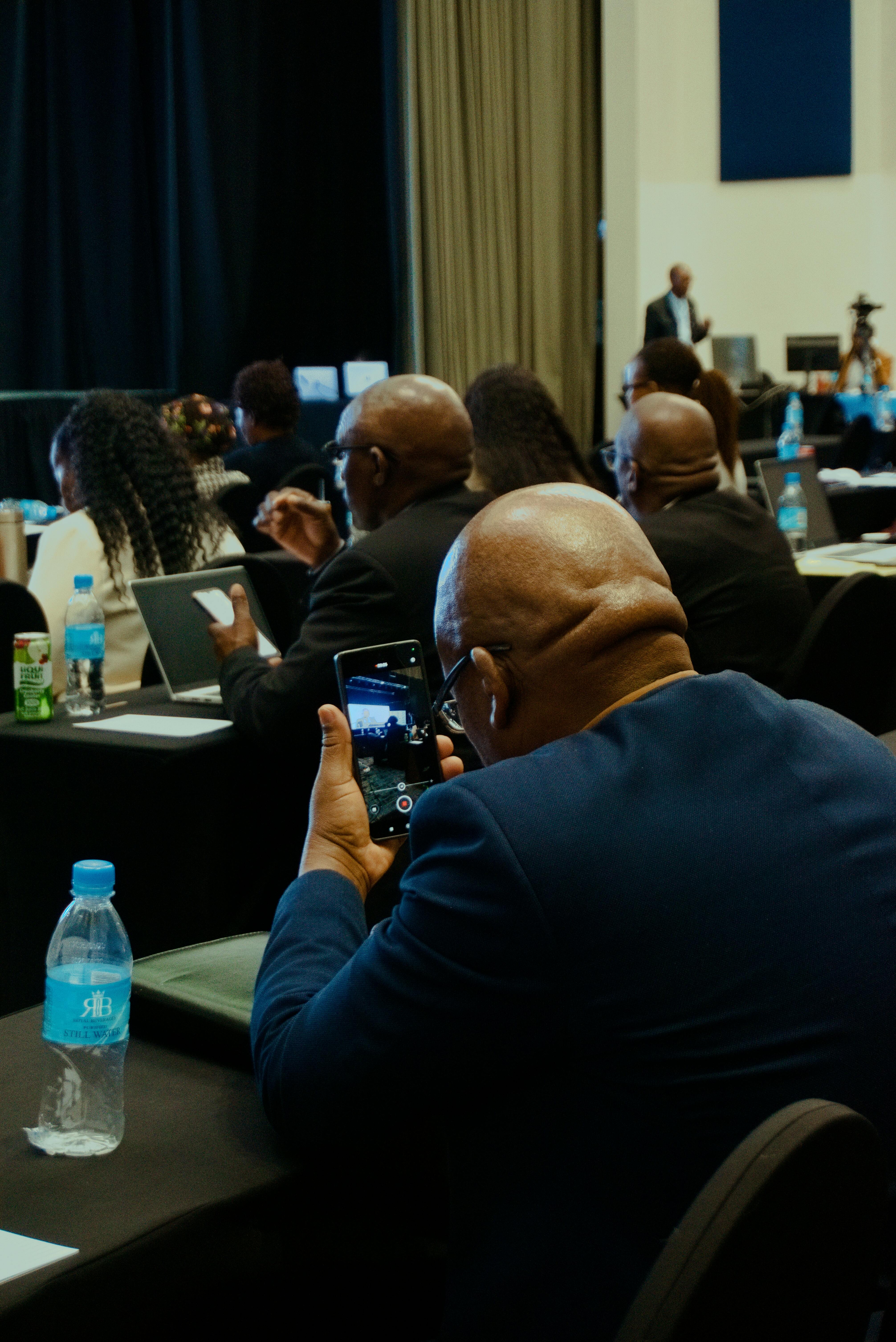 Corporate conference in the main hall