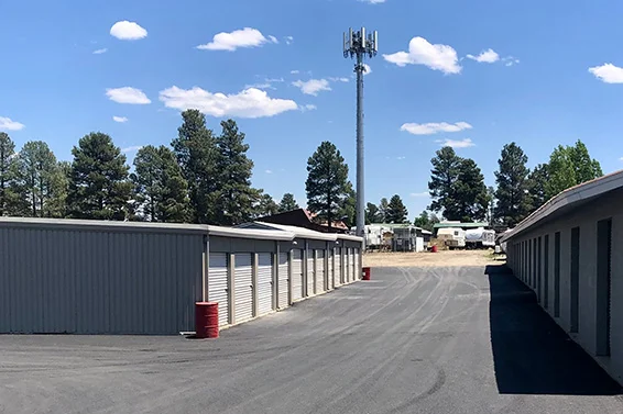 Self storage units at Pagosa Secure Storage in Pagosa Springs, Colorado